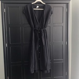 ASOS plus size black dress